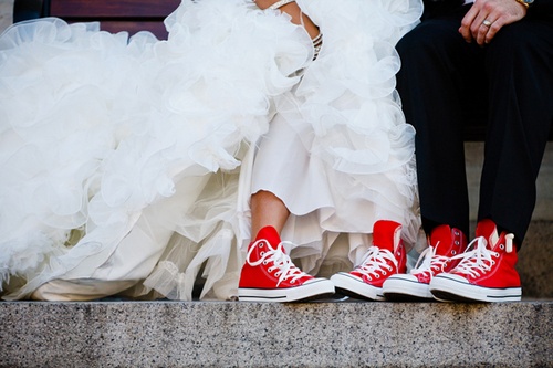 The Bride & Groom Wore Trainers