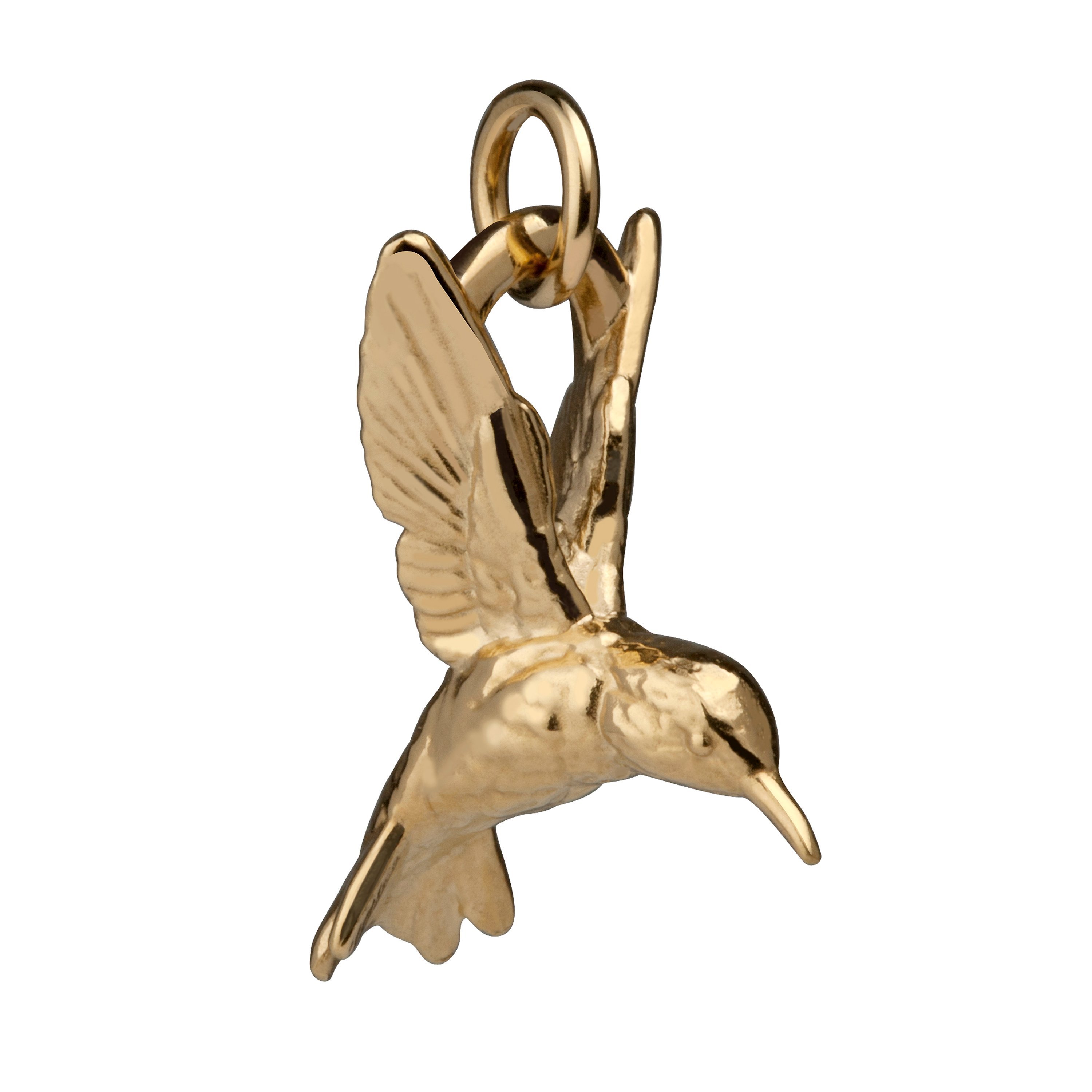 Stephen Einhorn Gold Hummingbird Charm