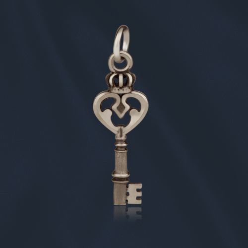 What is the symbolic meaning of key jewellery?